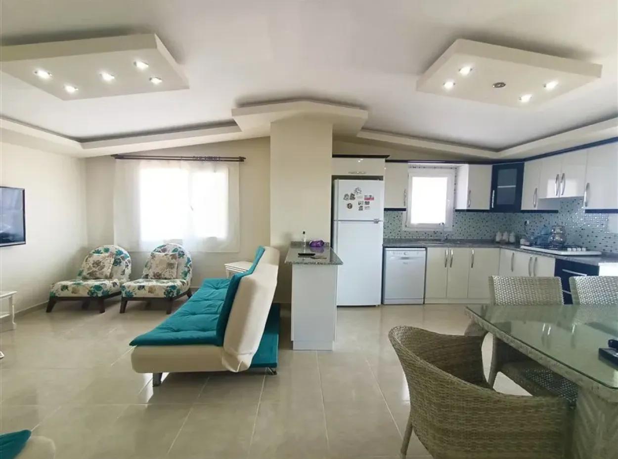 Didimde Front Front Möblierte Wunderbare Maisonette Zum Verkauf