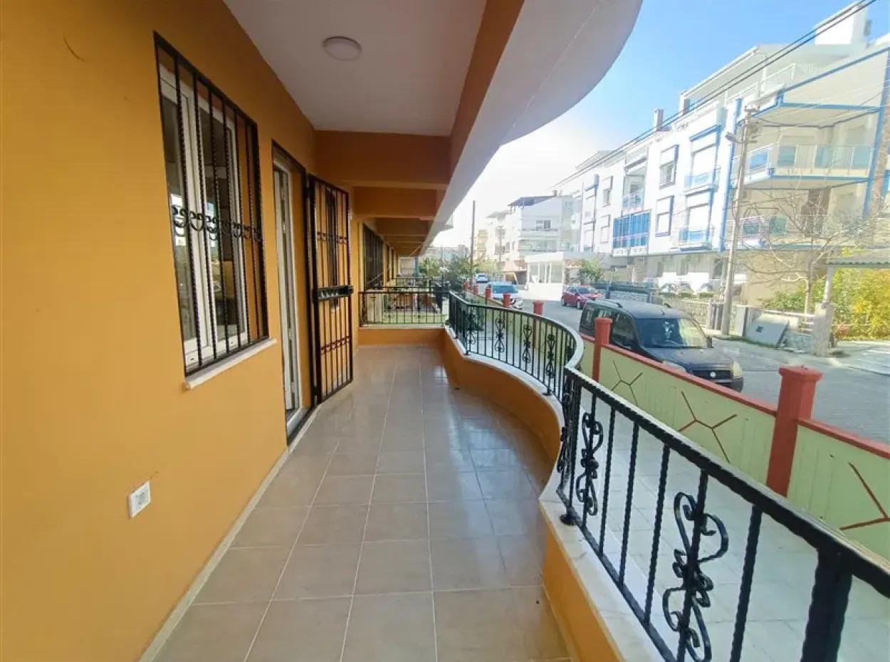 Wohnung Zu Verkaufen In Didim, Zentral Gelegen Hoher Eingang 3 1 Wohnung