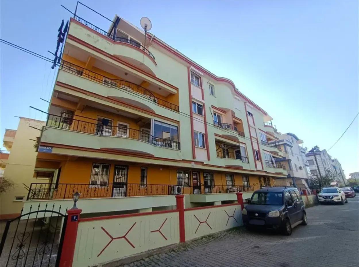 Wohnung Zu Verkaufen In Didim, Zentral Gelegen Hoher Eingang 3 1 Wohnung