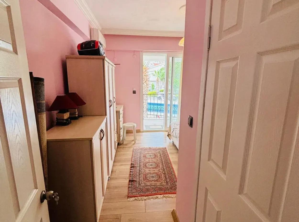 Villa Zum Verkauf In Didim, 150M Vom Meer Entfernt, Mit Pool, Tennisplatz, Basketballplatz, Sicherheit Und In Einem Komplex