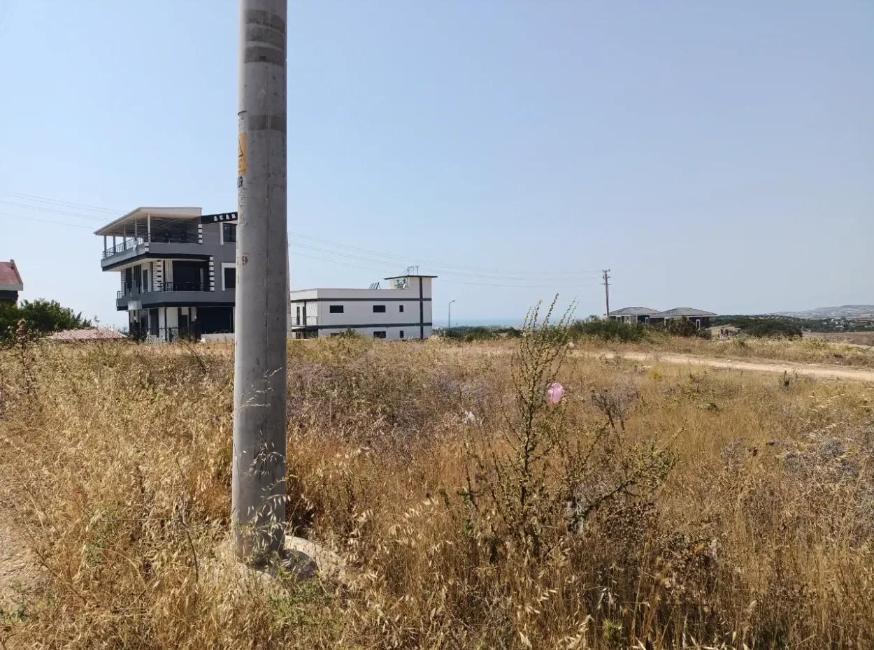 Grundstück Zum Verkauf In Didim - 4 Villen 595 M2 Zoniertes Grundstück Zum Verkauf