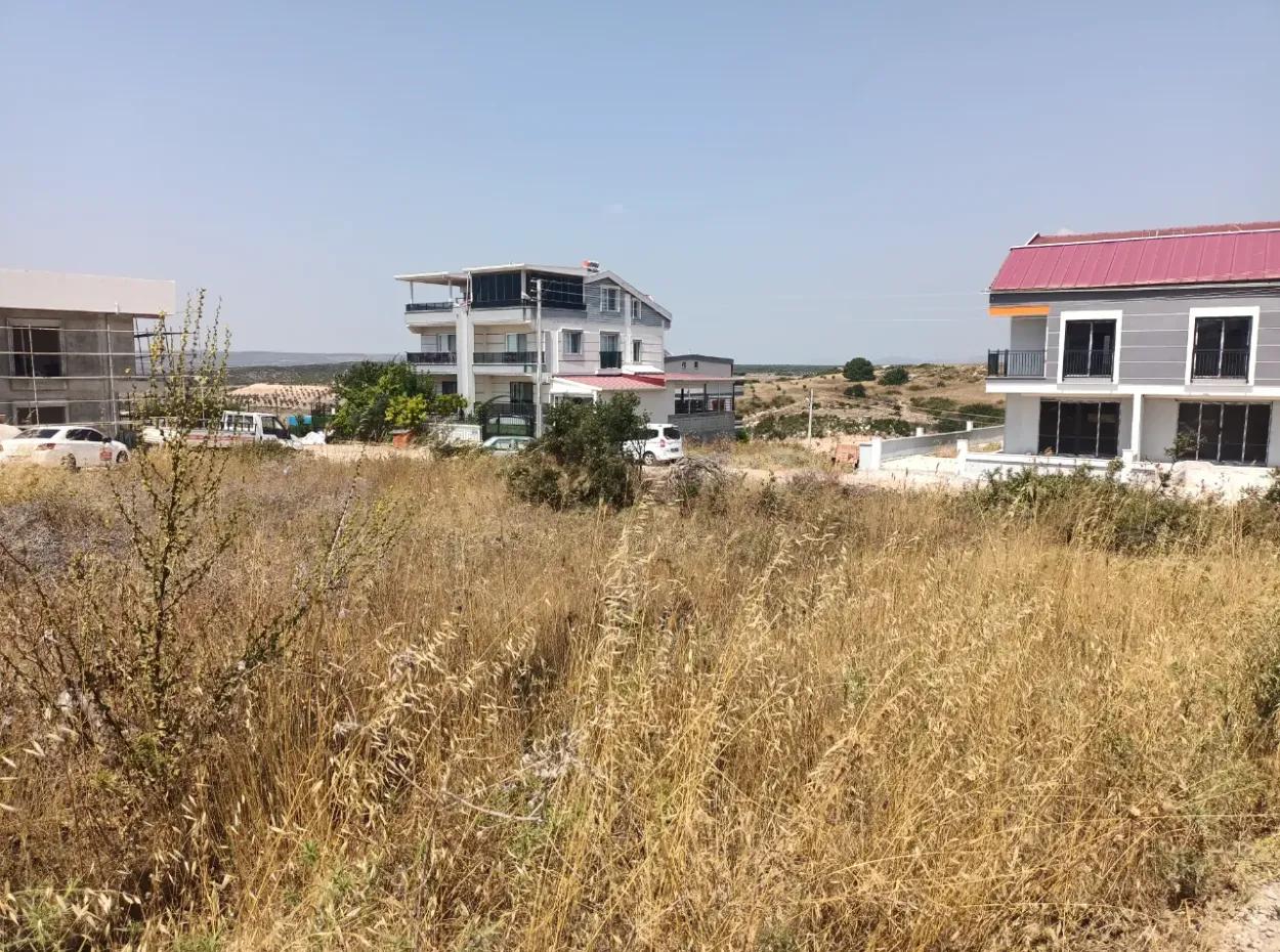 Grundstück Zum Verkauf In Didim - 4 Villen 595 M2 Zoniertes Grundstück Zum Verkauf