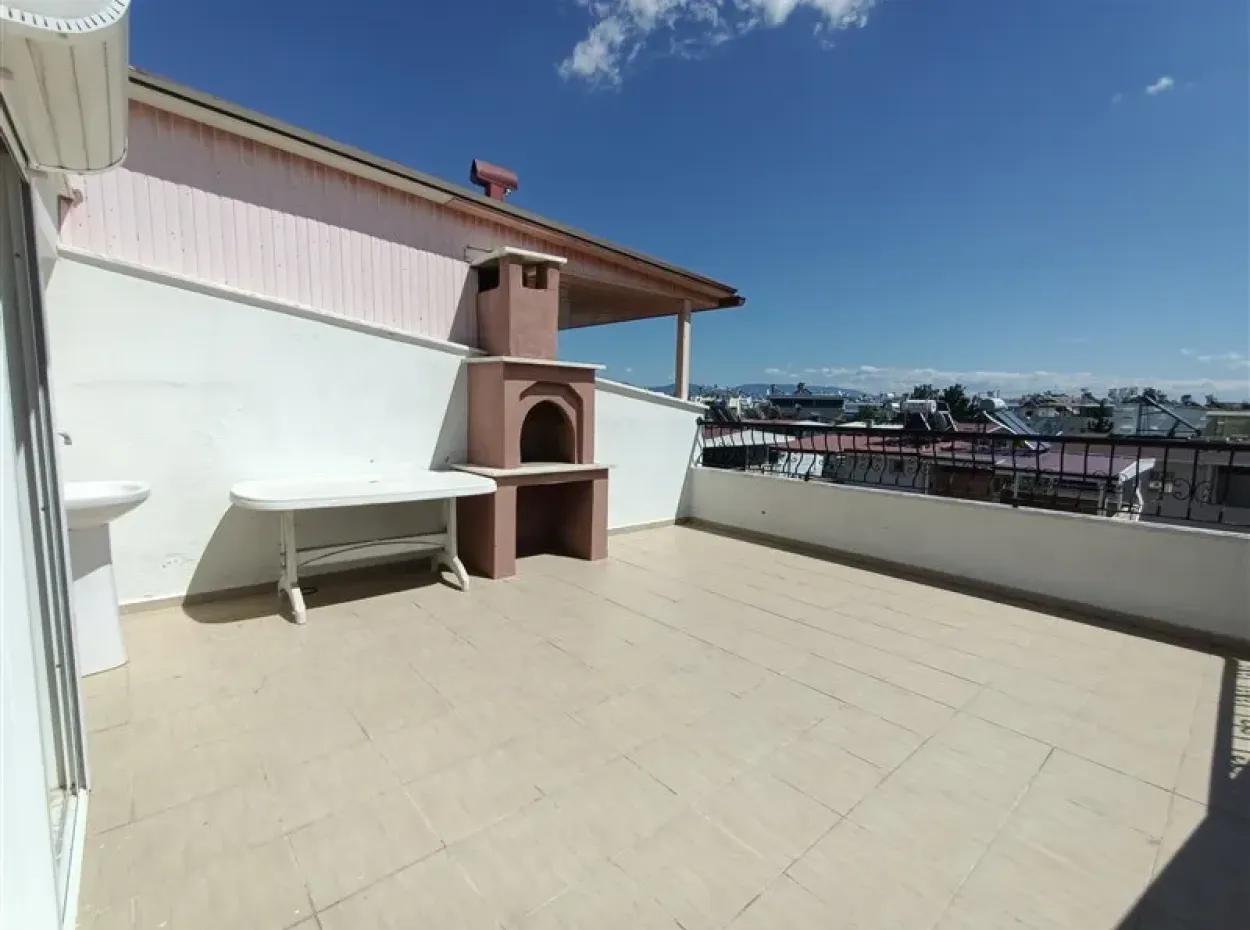 Maisonette Zu Verkaufen In Didim - Möbliert - Reihenhaus - Maisonette-Wohnung Zu Verkaufen 950M Zum Meer