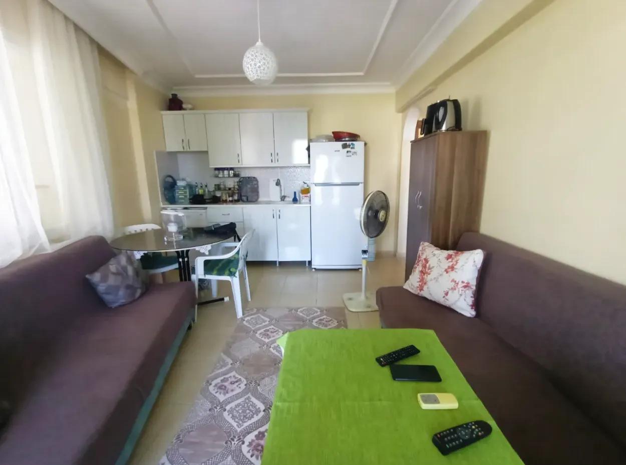 Wohnung Zu Verkaufen In Didim - Wohnung Zu Verkaufen In Didim, Auf Der Mittleren Etage, Mit Großem Balkon