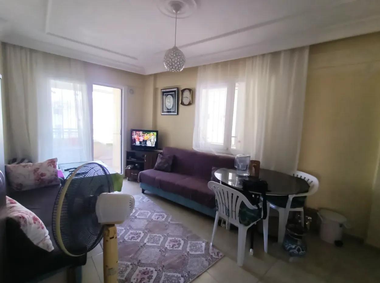 Wohnung Zu Verkaufen In Didim - Wohnung Zu Verkaufen In Didim, Auf Der Mittleren Etage, Mit Großem Balkon