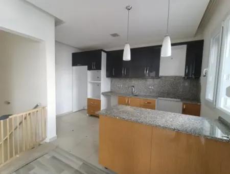 Wohnung Zu Verkaufen In Didim, Reverse Maisonette Zu Verkaufen Mit Großem Balkon Mit Garten