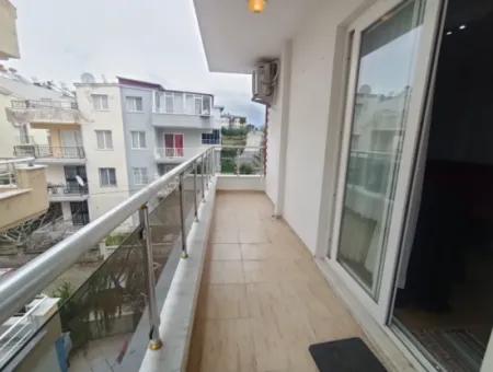 Wohnung Zu Verkaufen In Didim, 2 1 Möblierte Wohnung Mit 2 Balkonen Mit Separater Küche