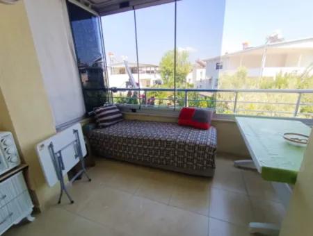 Wohnung Zu Verkaufen In Didim - Wohnung Zu Verkaufen In Didim, Auf Der Mittleren Etage, Mit Großem Balkon