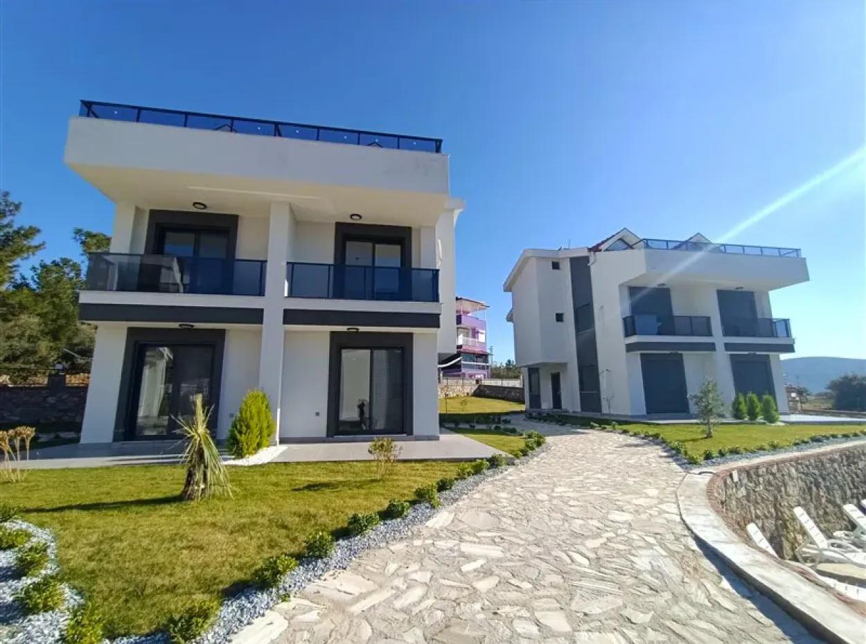 Villas For Sale With Akbükte Pool Car Park