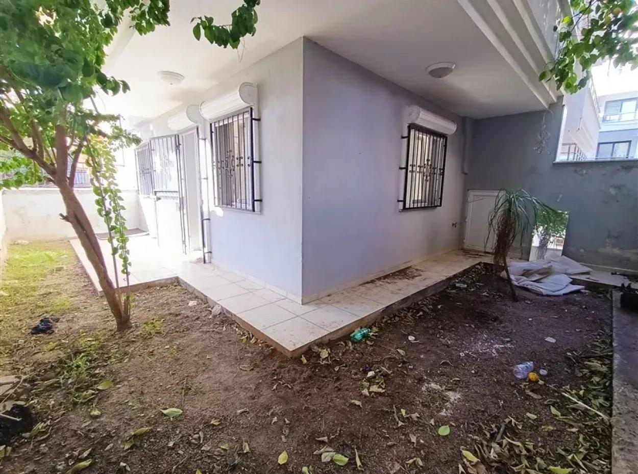 Apartment For Sale In Didim, Reverse Maisonette For Sale With Large Balcony With Garden