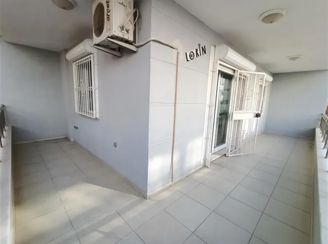 Apartment For Sale In Didim, Reverse Maisonette For Sale With Large Balcony With Garden