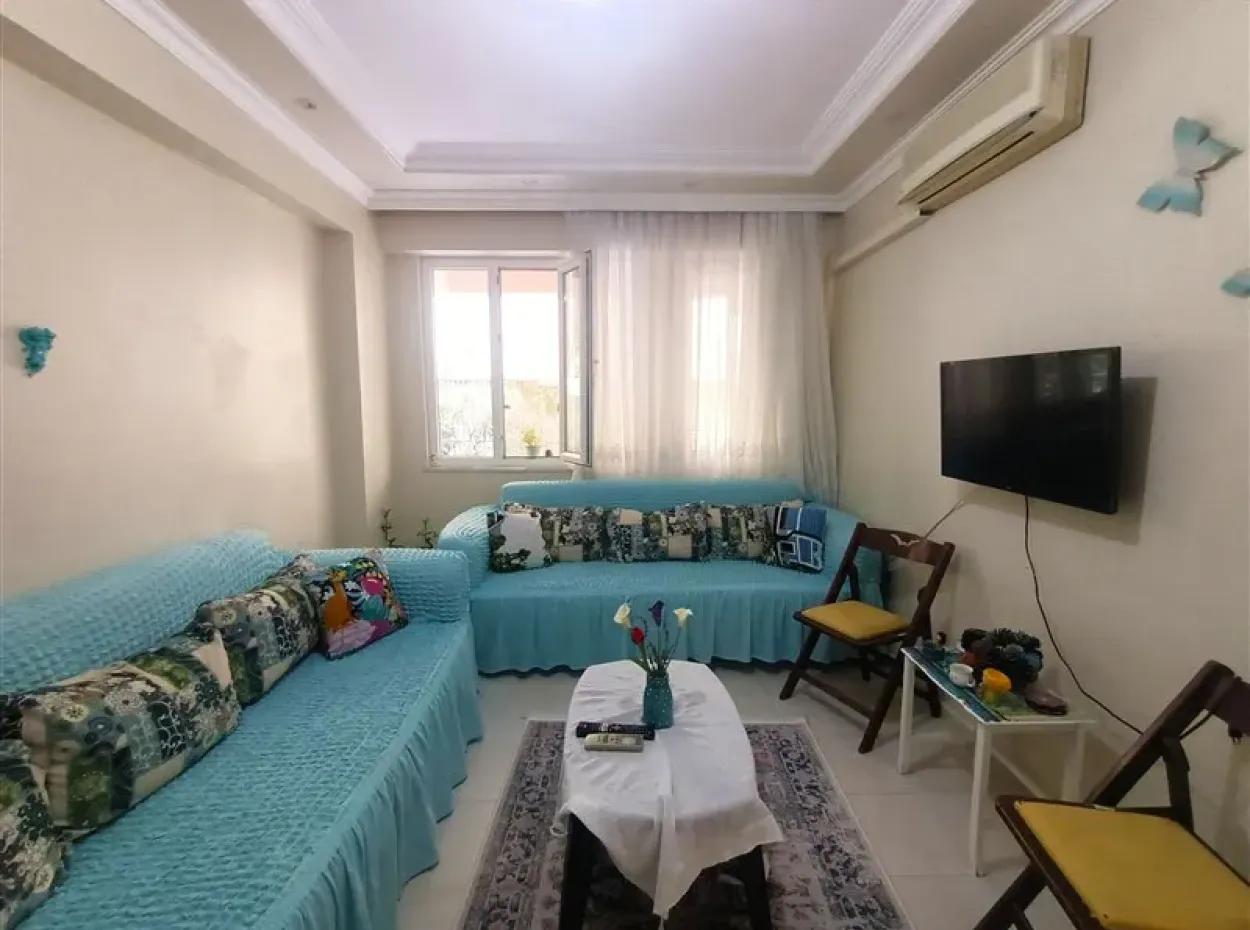 Apartment For Sale In Didim, Apartment For Sale With High Entrance Behind The Big Carrefour