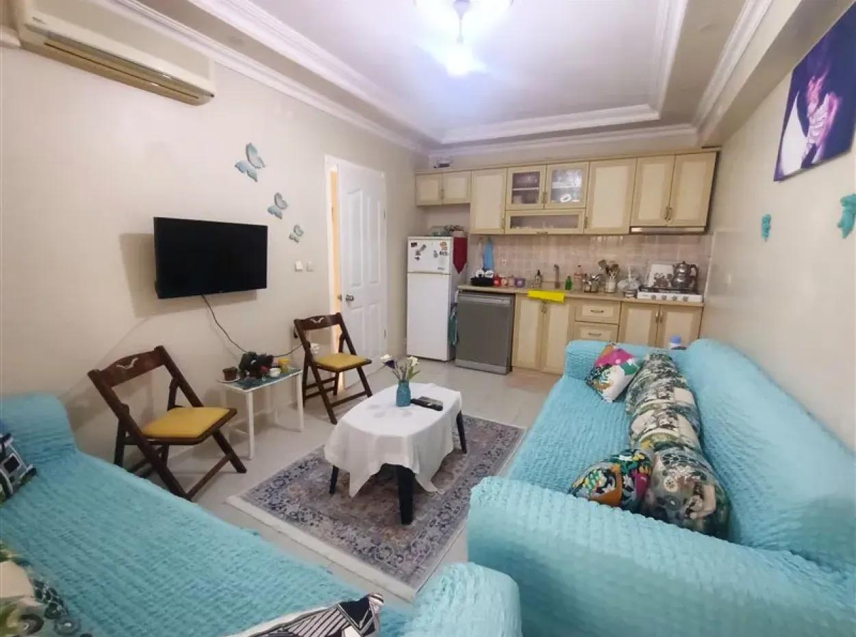 Apartment For Sale In Didim, Apartment For Sale With High Entrance Behind The Big Carrefour