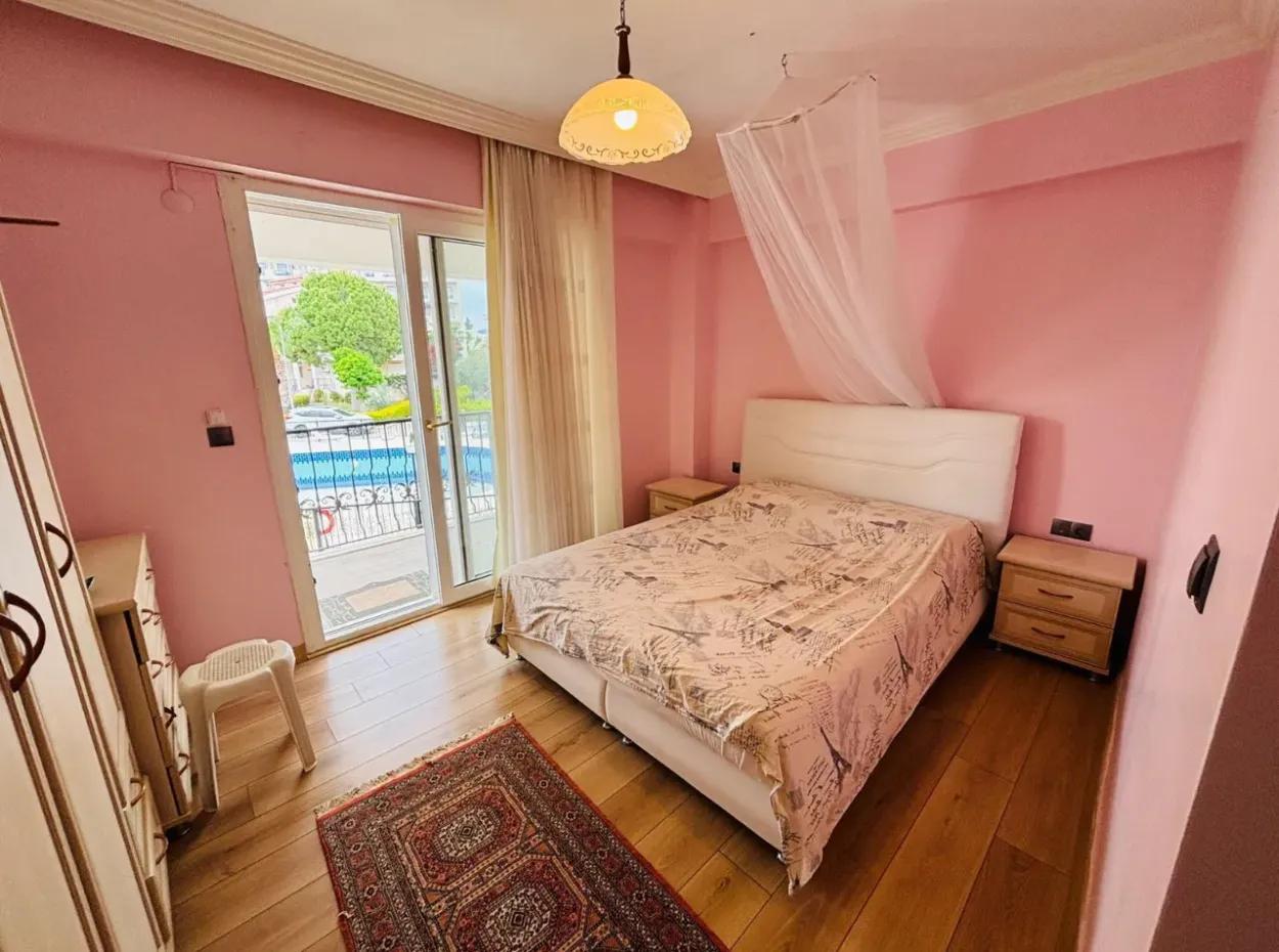 Villa For Sale In Didim, 150M To The Sea, With Pool, Tennis Court, Basketball Court, Security, And In A Complex