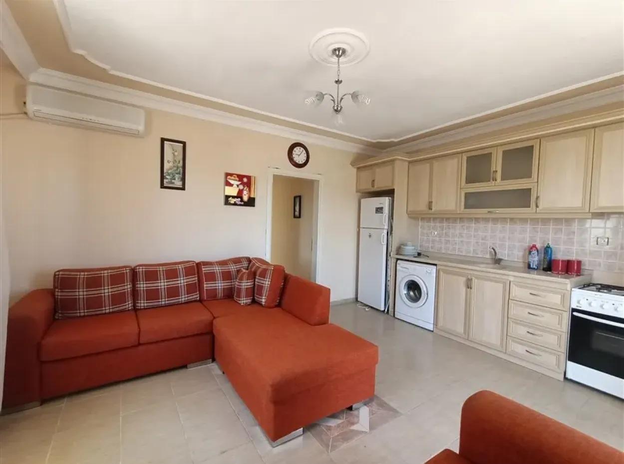 Duplex For Sale In Didim - Furnished - Terraced - Duplex Apartment For Sale 950M To The Sea