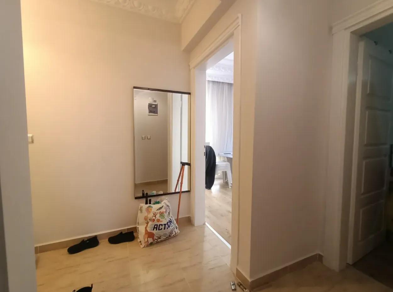 Apartment For Sale In Didim, 2 1 Furnished Apartment With 2 Balconies With Separate Kitchen