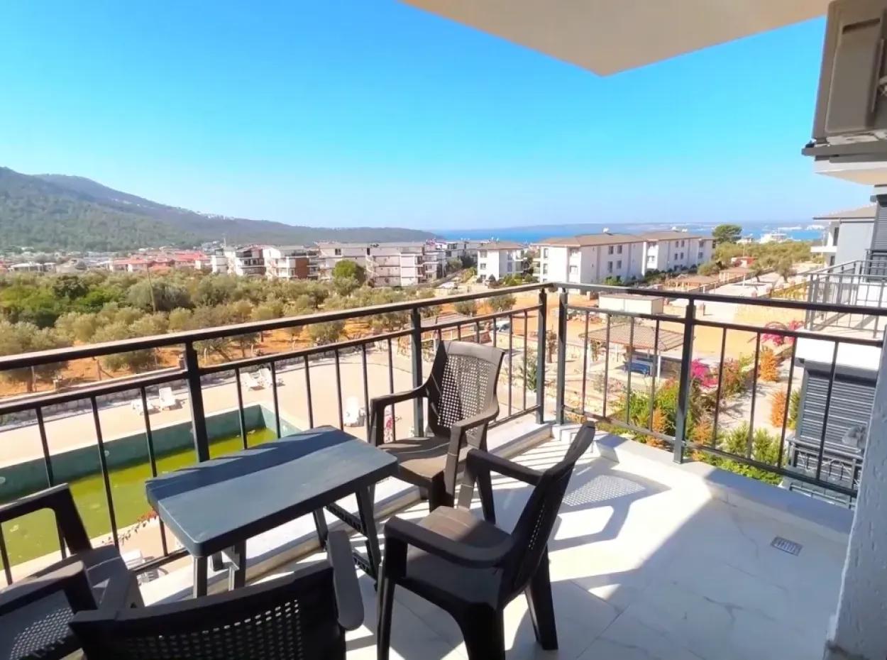 Furnished Apartment With Pool For Sale In Akbük, Didim