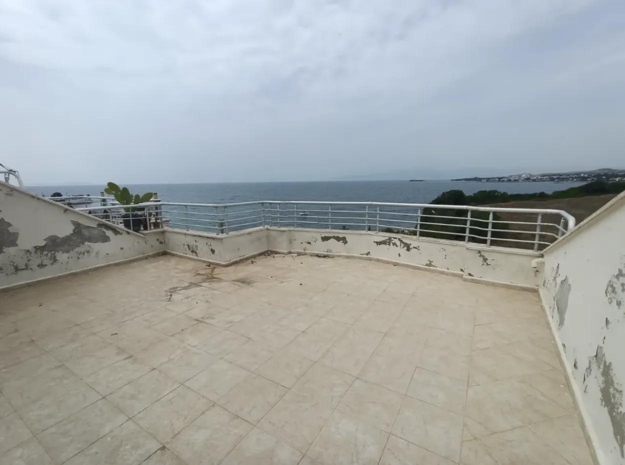 4 1 Duplex For Sale In Didim With Full Sea View, Summer Houses For Sale In Didim