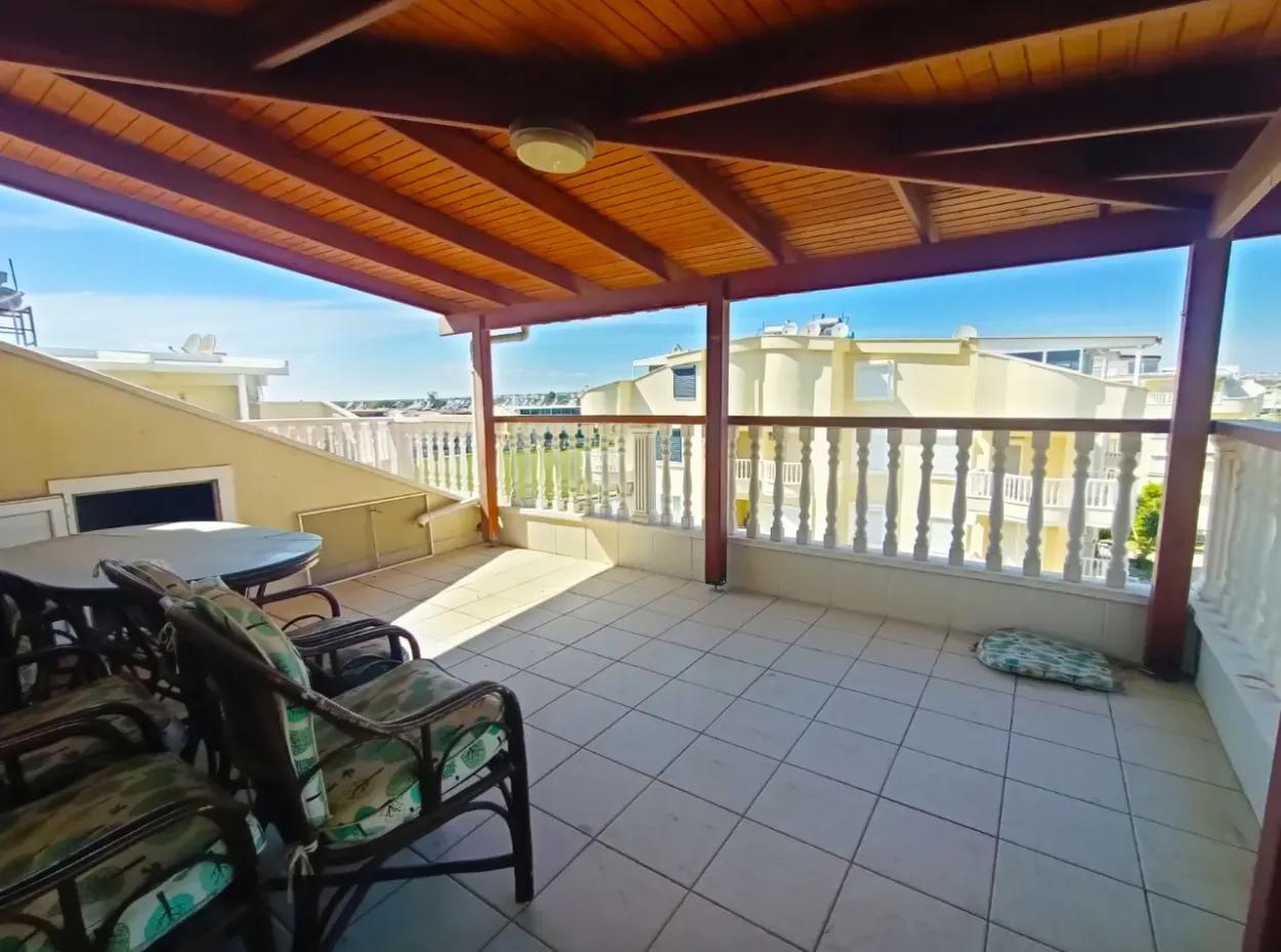 Duplex Apartment For Sale In A Well-Maintained Complex With Pool In Didim