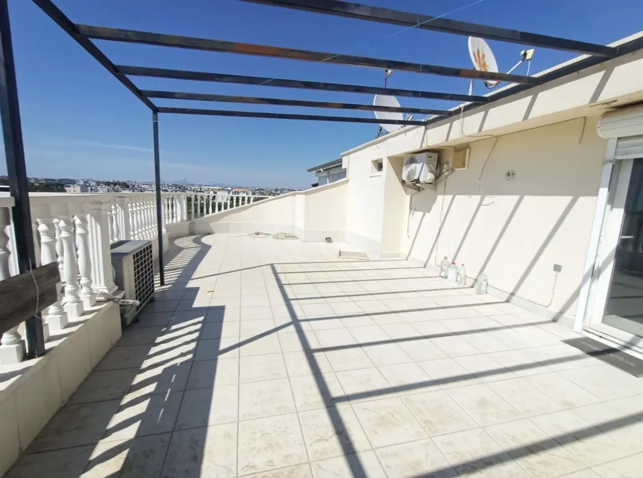 Duplex For Sale In A Complex With 2 Pools With Large Terrace In Didim