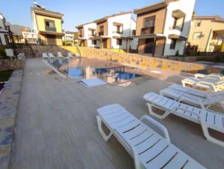 Didim Akbükte Detached Villa For Sale With Garden Pool