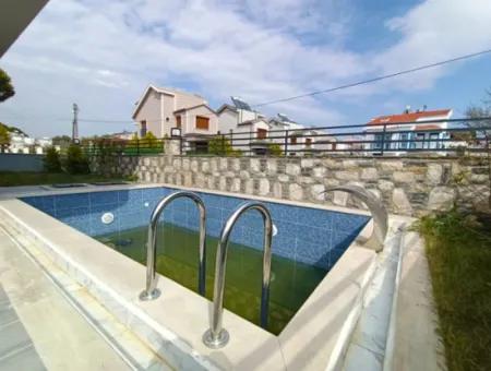 Didimde Sea 400M Pool Garden Detached Villa For Sale