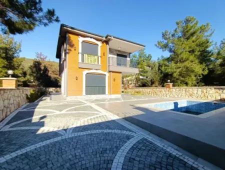 Didim Akbükte Full Detached Maisonette Cottage Villa For Sale