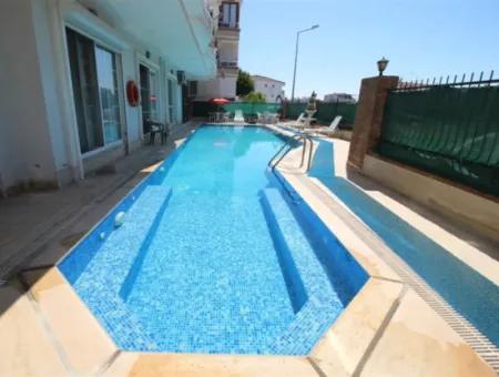 Furnished Apartment With Pool In Didim 3 In 1 For Sale