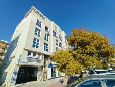 Office For Sale In Didim, Office In The Building With Elevator On The Mezzanine Floor