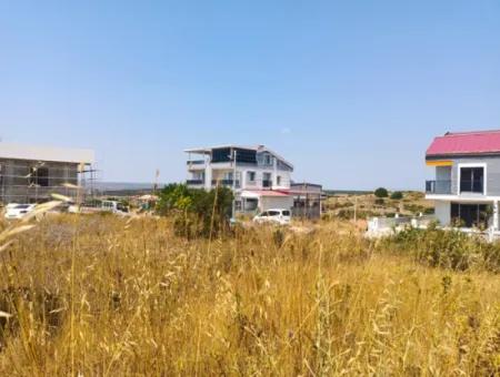 Land For Sale In Didim - 4 Villas 595 M2 Zoned Land For Sale