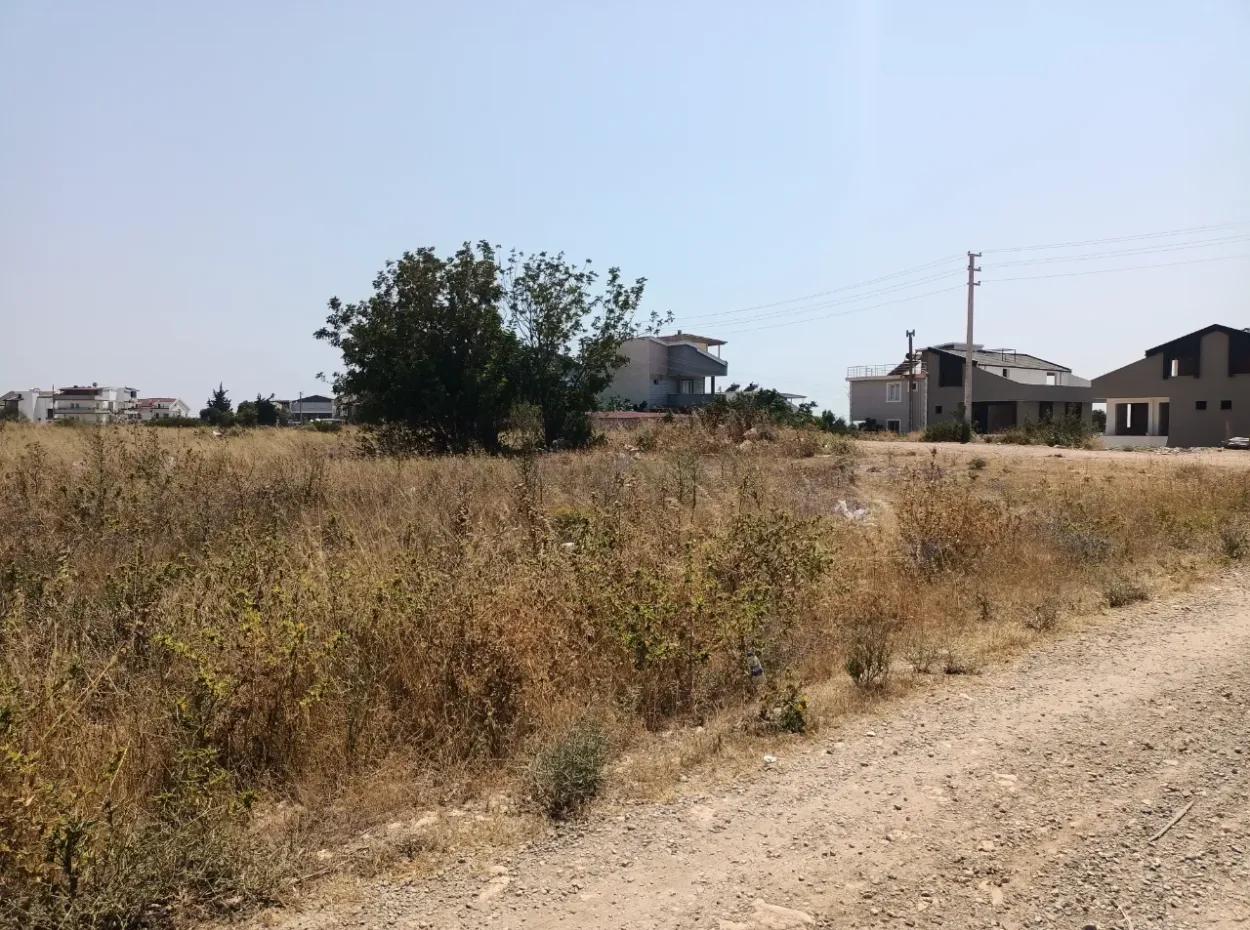 Didimde Satılık Arsa - 4 Villalık 595 M2 İmarlı Satılık Arsa