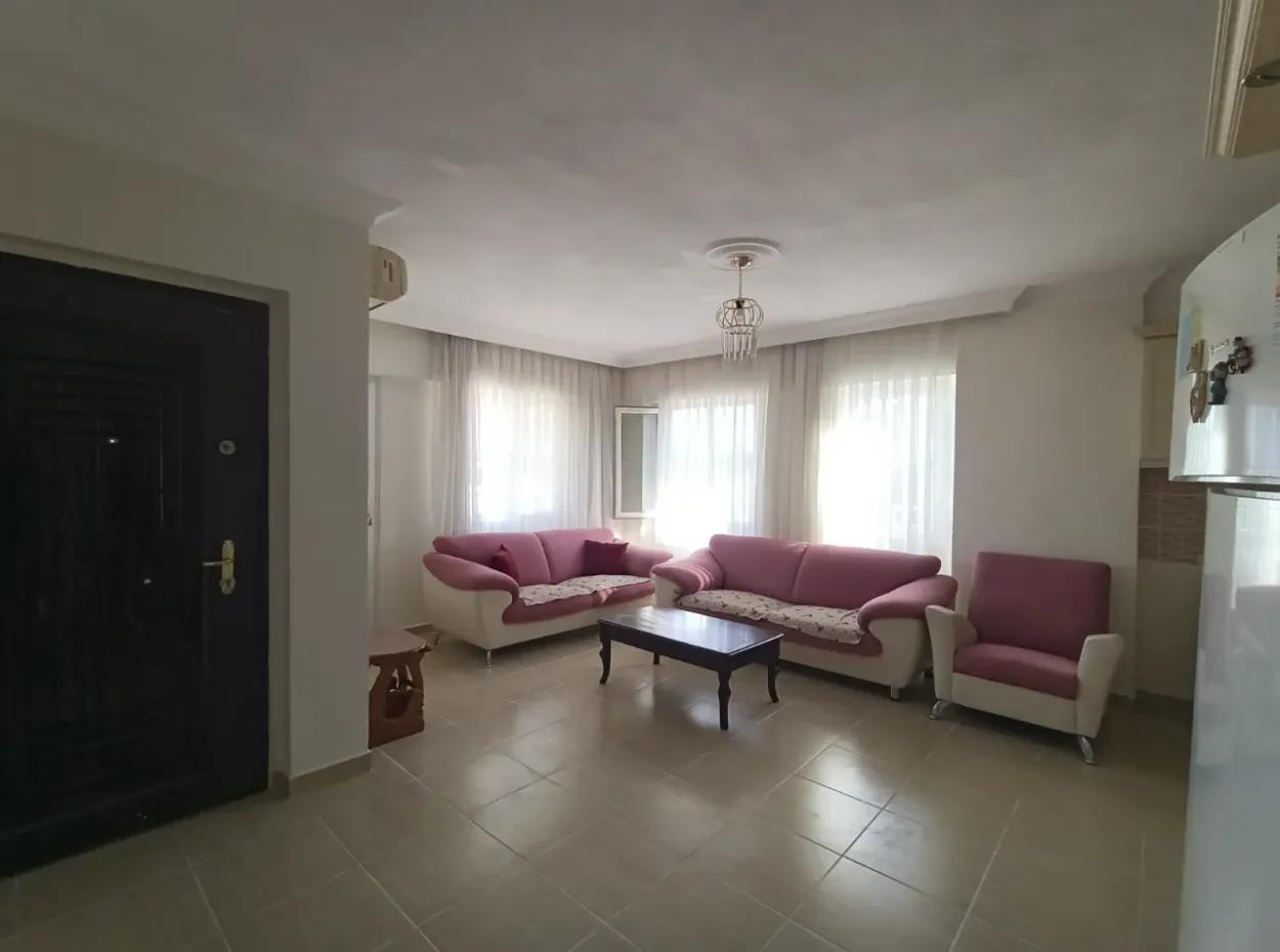 Didimde Eşyalı Satılık Daire - Yüksek Giriş - 1+1 - Ön Cephe Satılık Daire