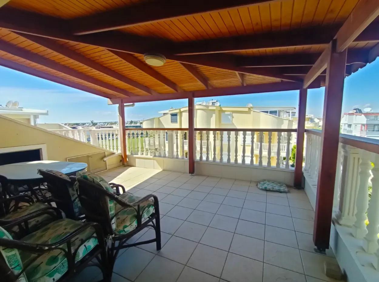 Didimde Havuzlu Bakımlı Sitede Satılık Dubleks Daire