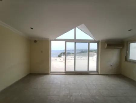 Didimde Full Deniz Manzaralı 4+1 Satılık Dubleks, Didimde Satılık Yazlık Evler
