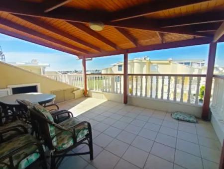 Didimde Havuzlu Bakımlı Sitede Satılık Dubleks Daire
